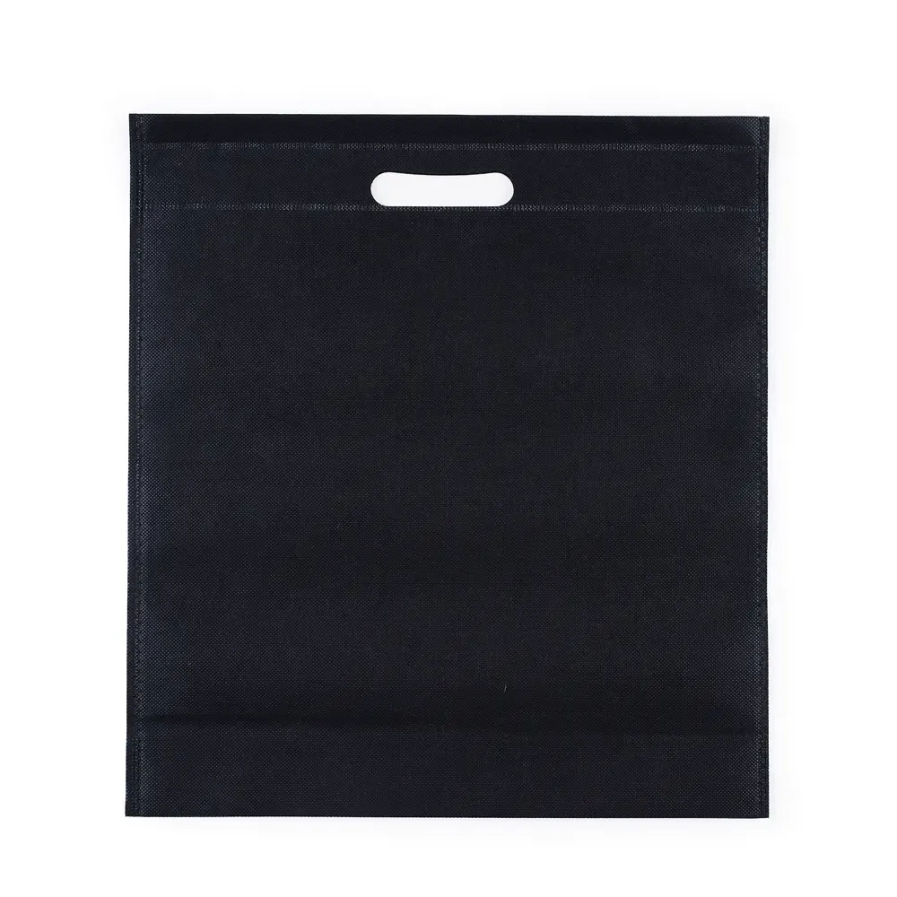 Sacola de TNT personalizada sem alça, cor preta