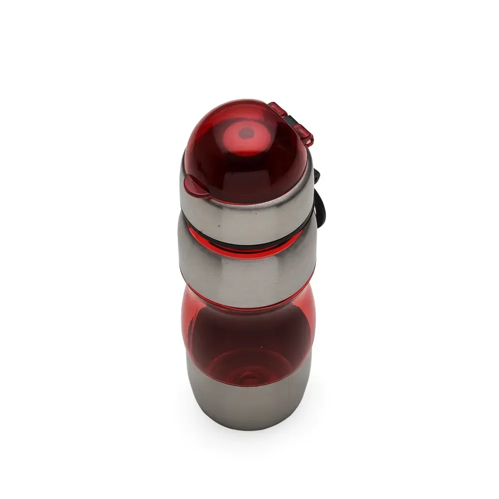 Squeeze de alumínio 450ml vermelho