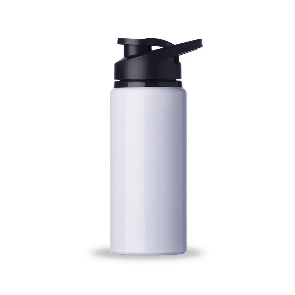 Squeeze de alumínio 650ml acabamento brilhante branco
