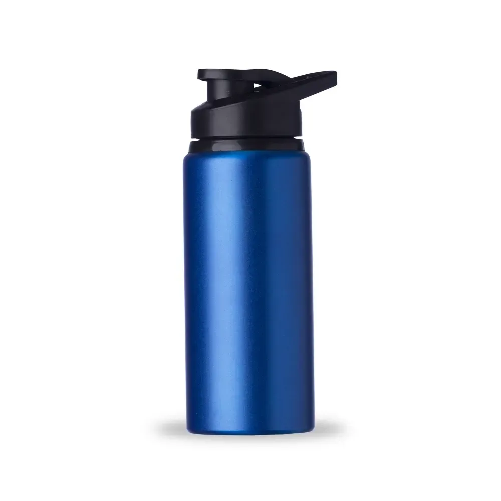 Squeeze de alumínio 650ml acabamento fosco azul