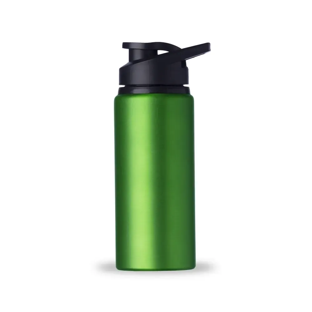Squeeze de alumínio 650ml acabamento fosco verde