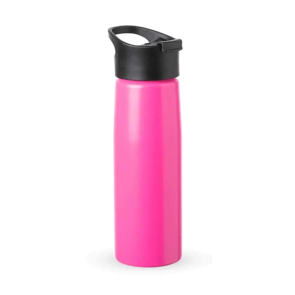 Squeeze alumínio personalizado 750ml, rosa