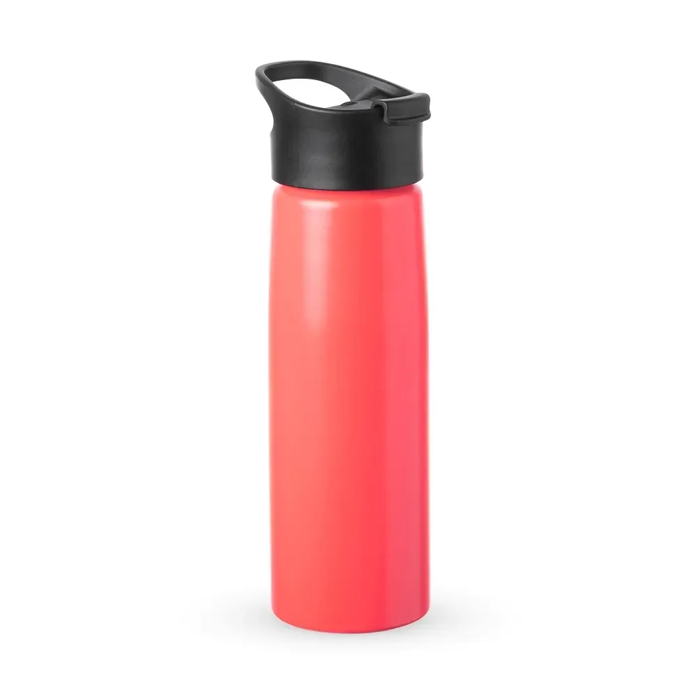 Squeeze alumínio personalizado 750ml, salmão