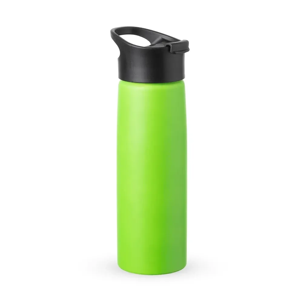 Squeeze alumínio personalizado 750ml, verde claro