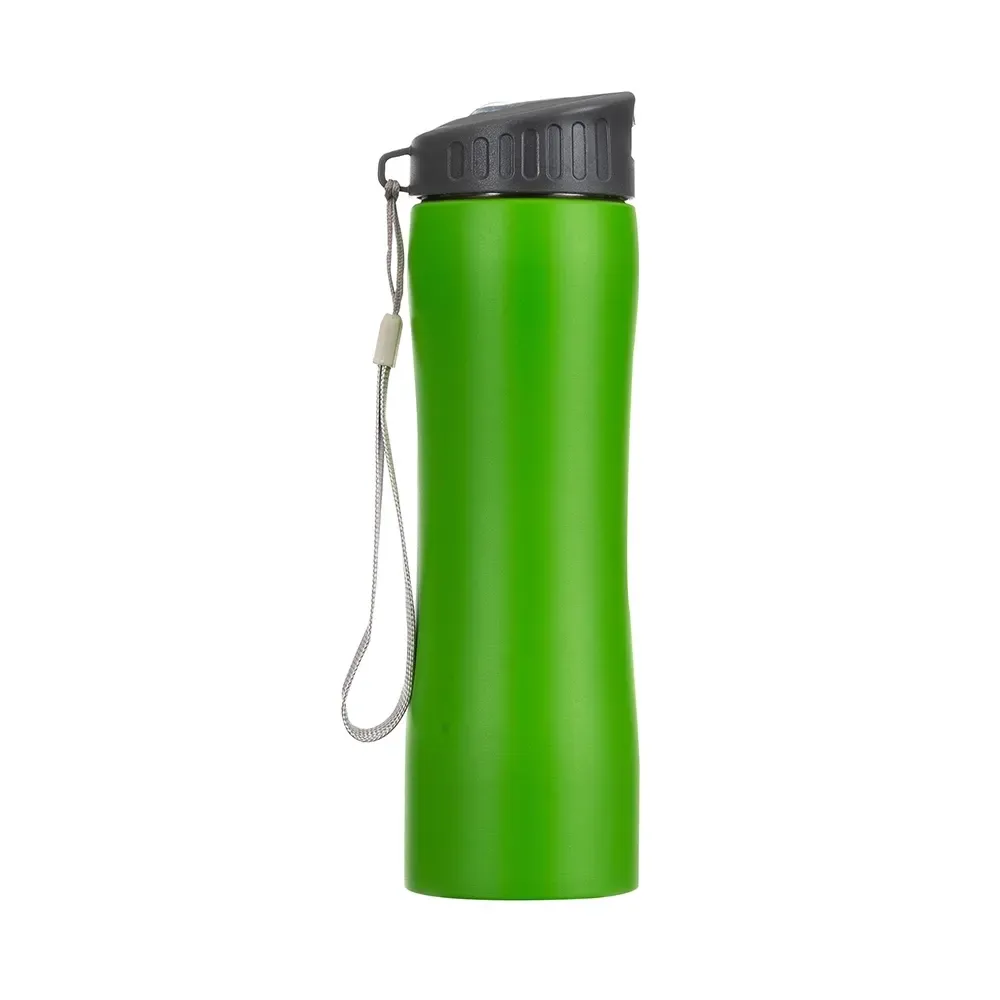 Squeeze inox personalizado 600ml, verde