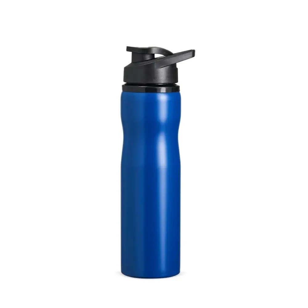 Squeeze inox personalizado 750ml, azul