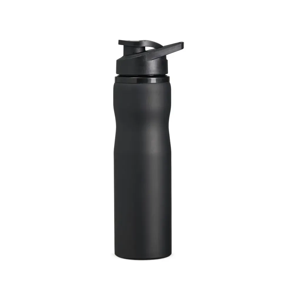 Squeeze inox personalizado 750ml, preto