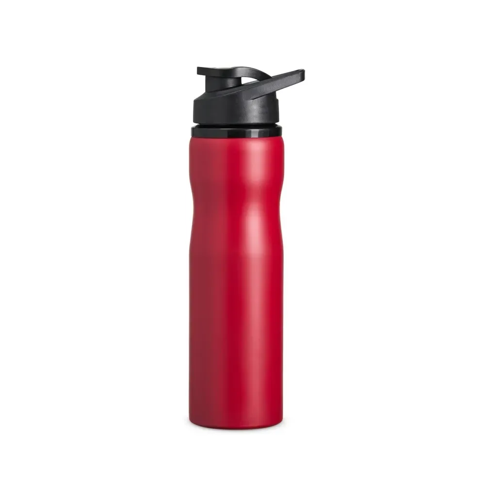 Squeeze inox personalizado 750ml, vermelho