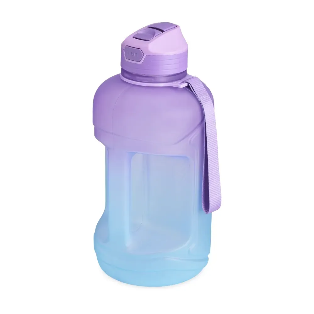 Squeeze PETG 2,2 litros com bico flip personalizado, roxo
