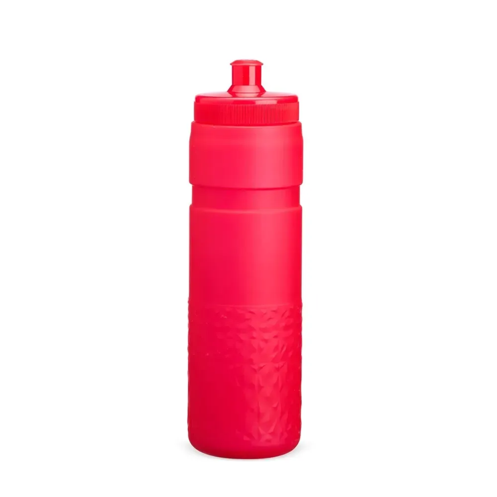 Squeeze PEVA parede dupla personalizado 500ml, vermelho