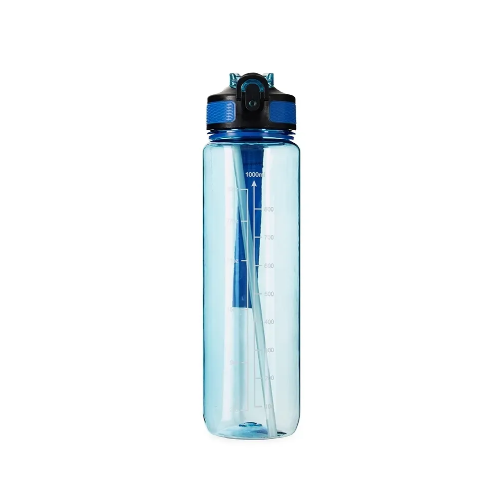 Squeeze plástico 1,05 litro personalizado azul