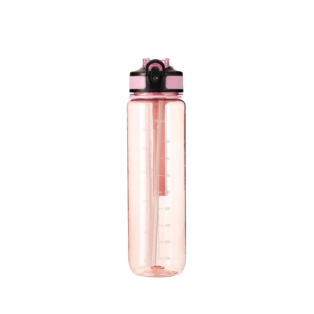 Squeeze plástico 1,05 litro personalizado rosa