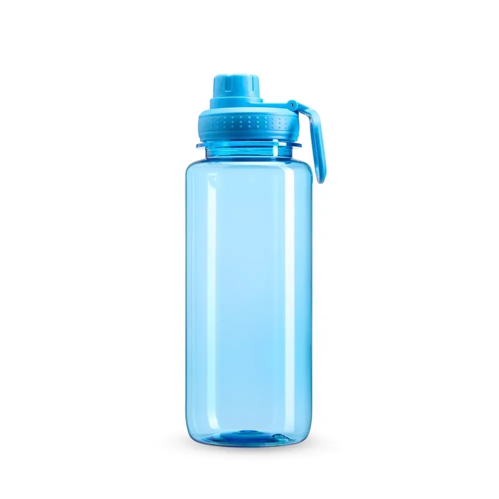 Squeeze plástico 1 litro personalizado, azul