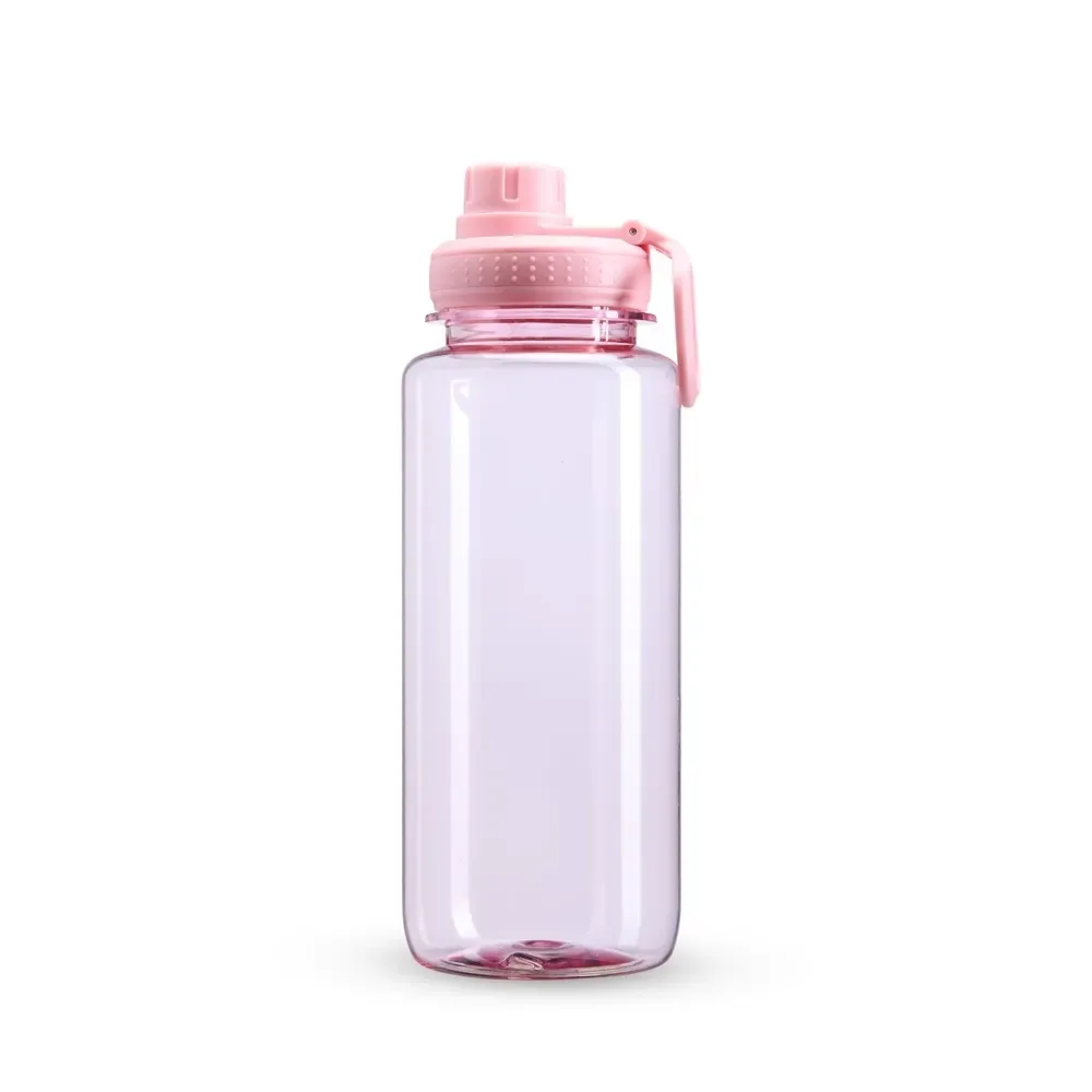 Squeeze plástico 1 litro personalizado, rosa