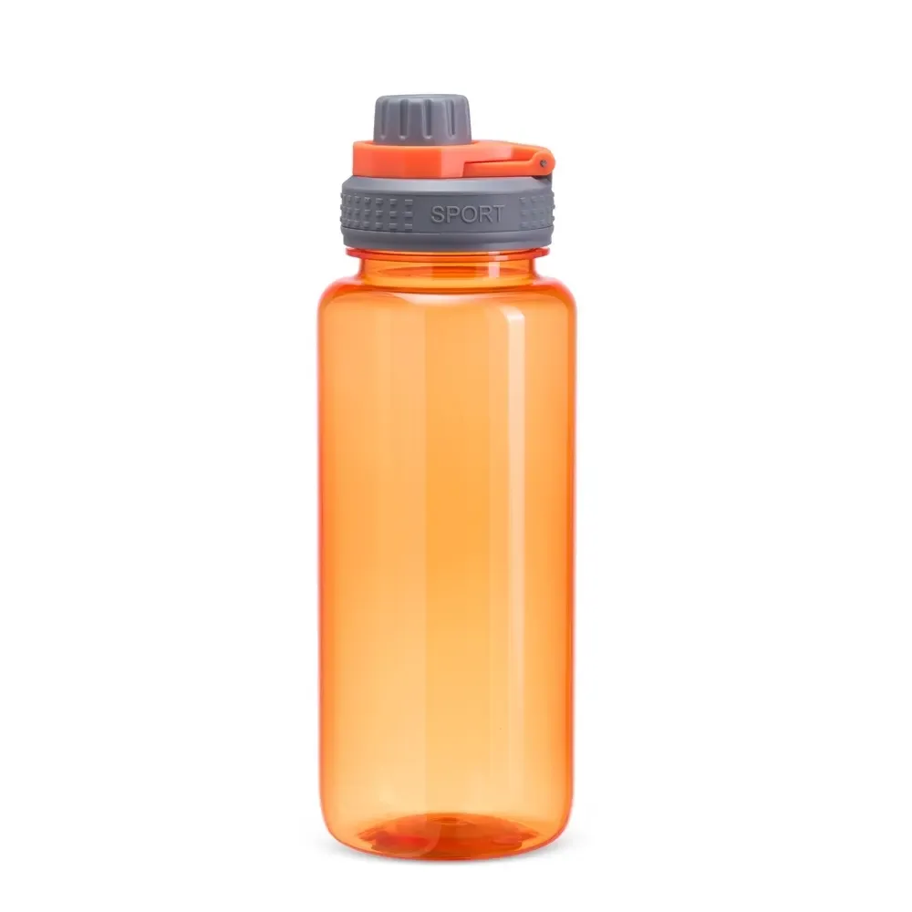 Squeeze plástico 1 litro personalizado, laranja
