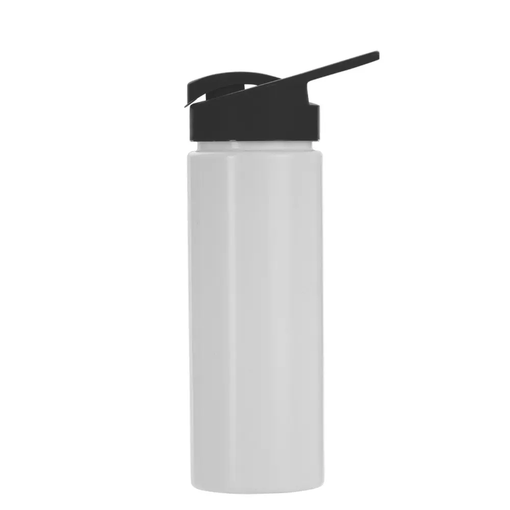 Squeeze plástico personalizado 550ml, preto