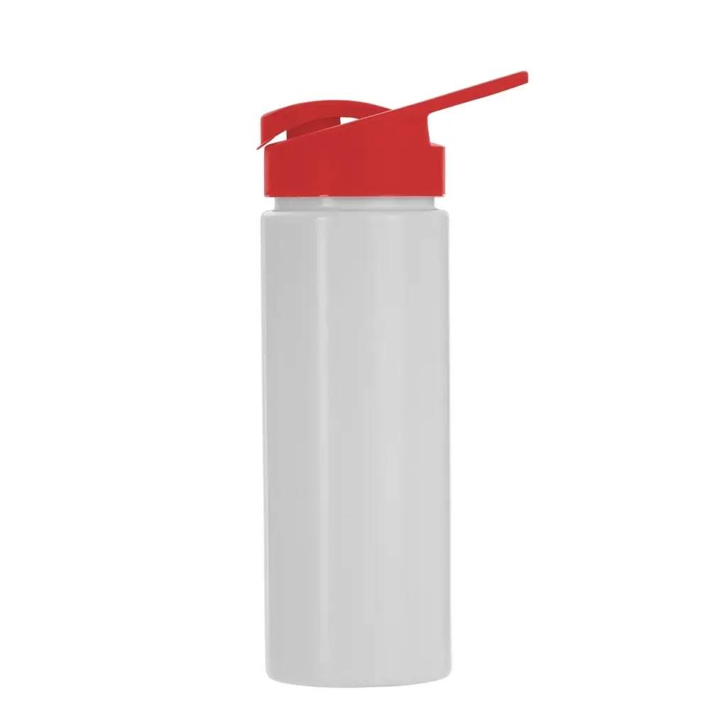 Squeeze plástico personalizado 550ml, vermelho
