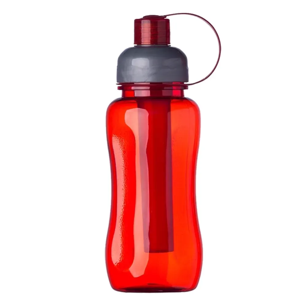 Squeeze plástico 600ml ice bar vermelho