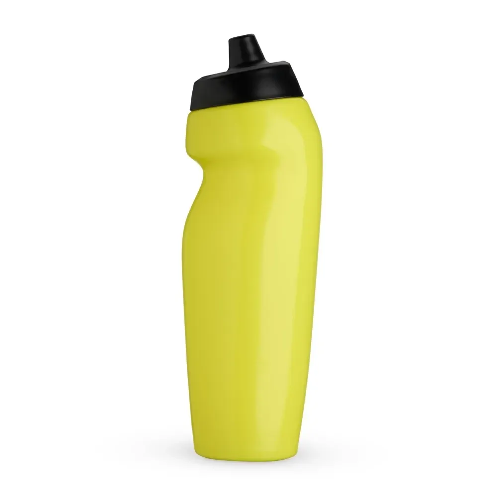 Squeeze plástico 640ml com bico de válvula personalizado, amarelo