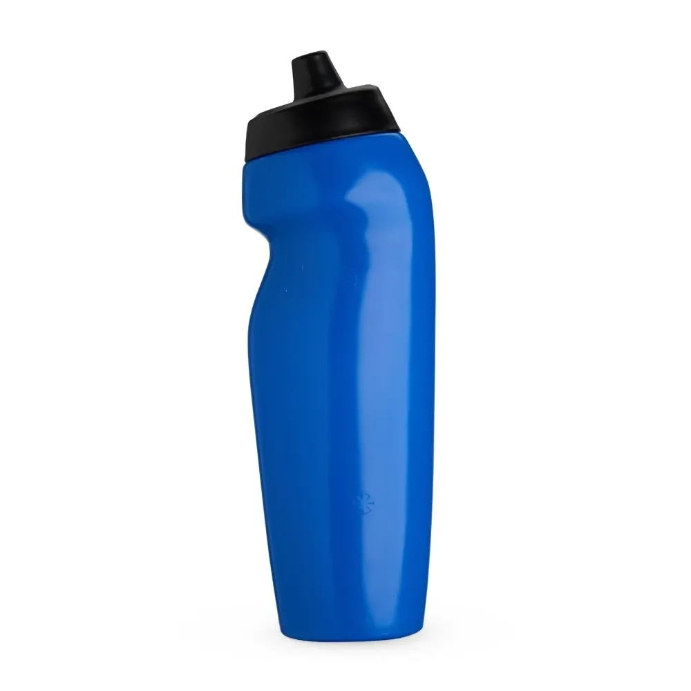 Squeeze plástico 640ml com bico de válvula personalizado, azul