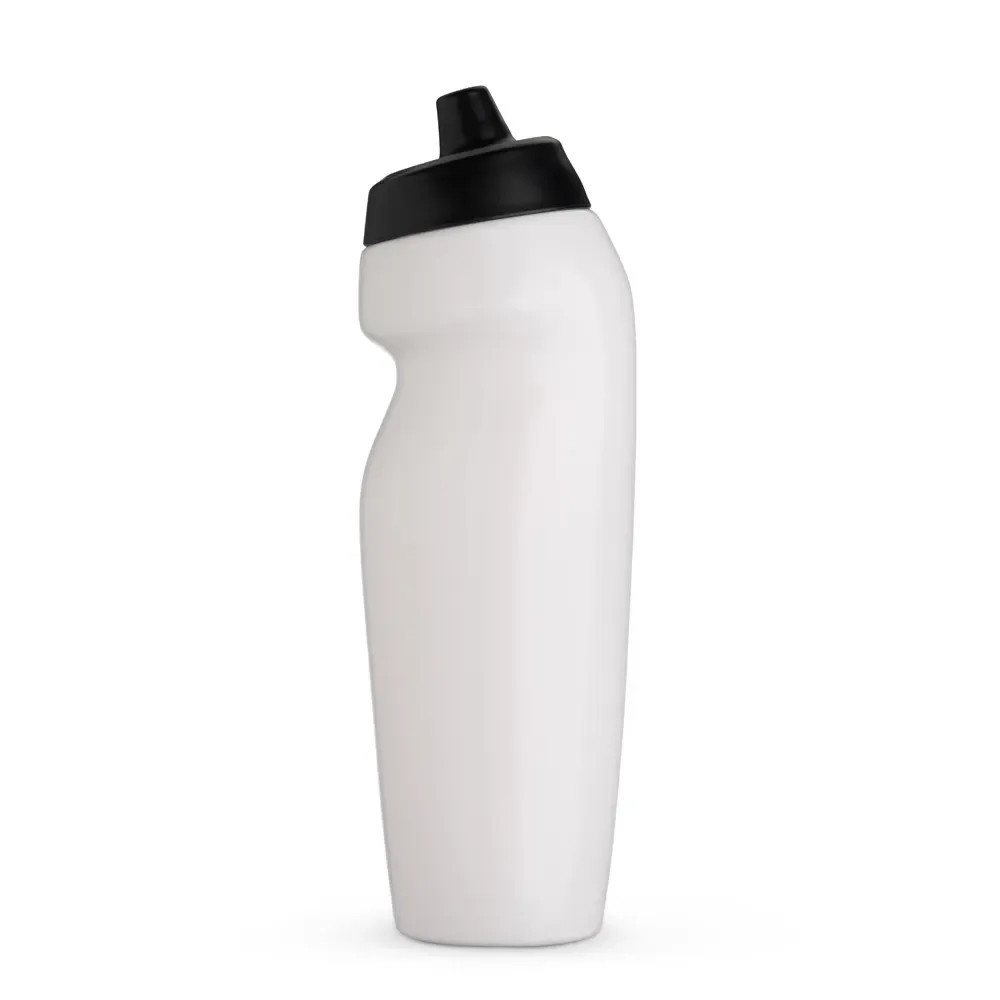 Squeeze plástico 640ml com bico de válvula personalizado, branco