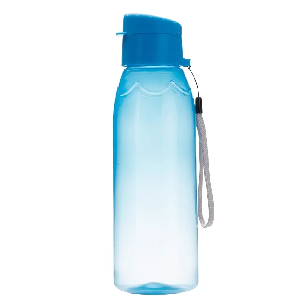 Squeeze plástico personalizado 700ml livre de BPA, azul