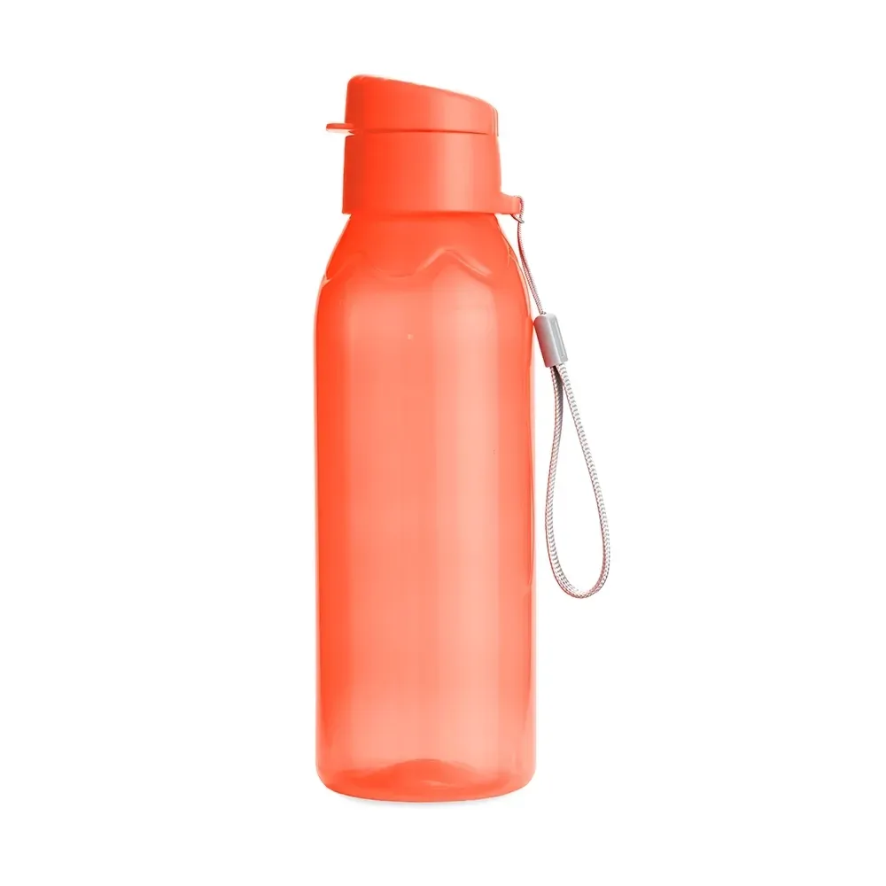 Squeeze plástico personalizado 700ml livre de BPA, laranja