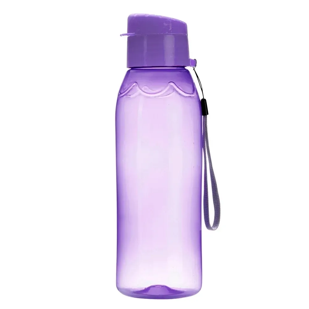 Squeeze plástico personalizado 700ml livre de BPA, roxo