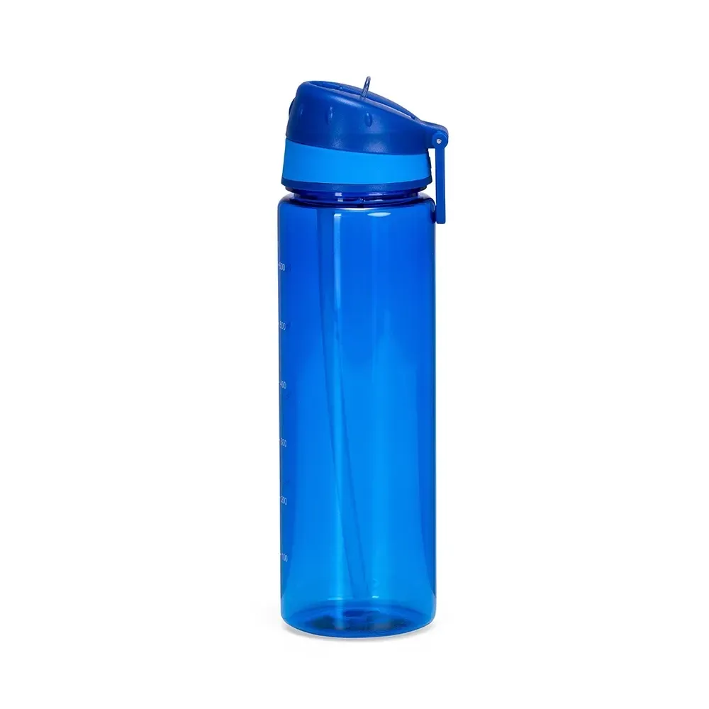 Squeeze plástico 700ml com bico flip azul escuro