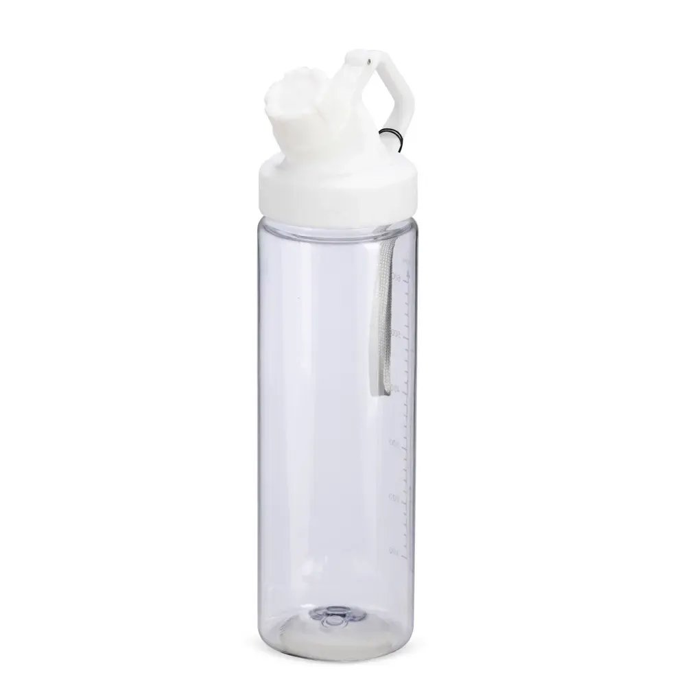 Squeeze plástico 750ml com marcação de volume transparente