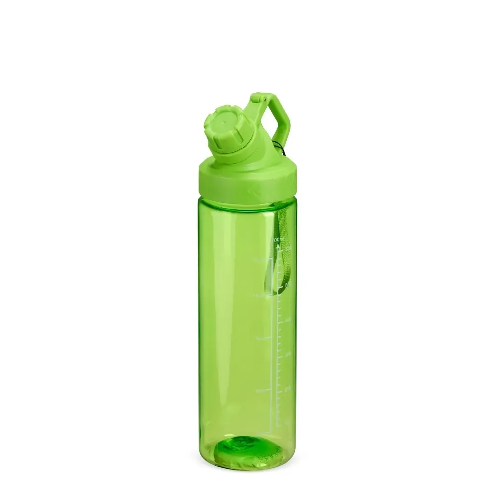 Squeeze plástico 750ml com marcação de volume verde