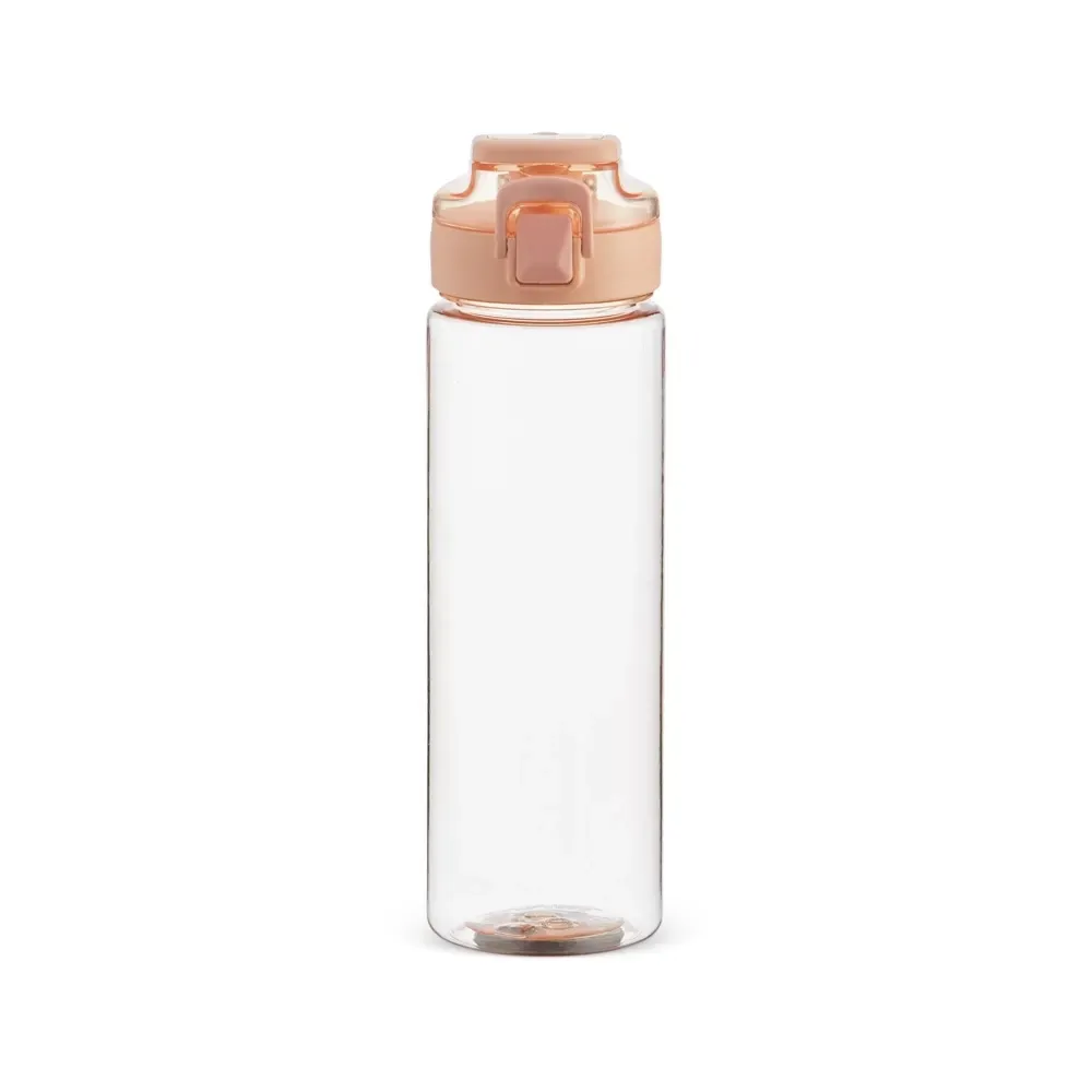 Squeeze plástico personalizado 750ml, salmão
