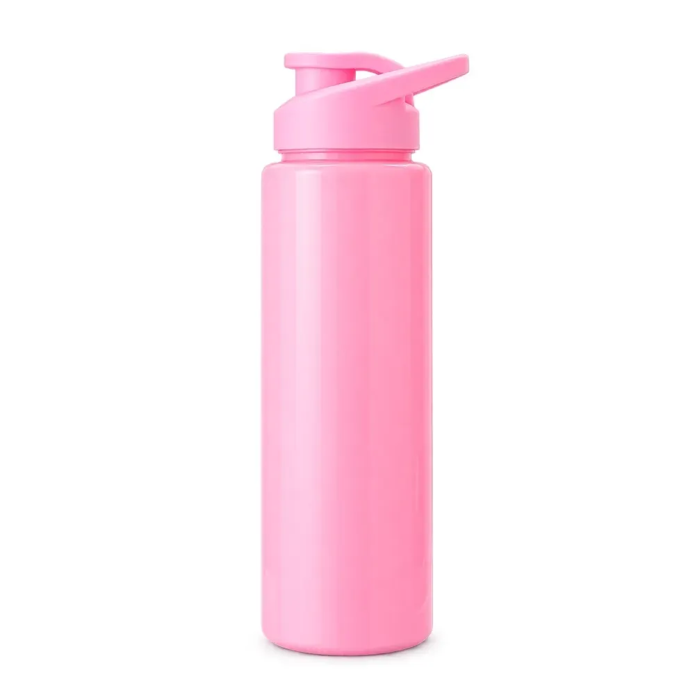 Squeeze plástico personalizado 850ml, rosa