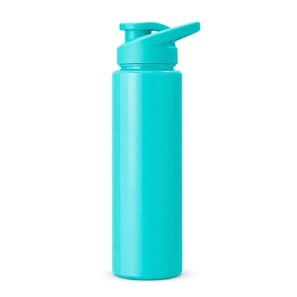 Squeeze plástico personalizado 850ml, verde água
