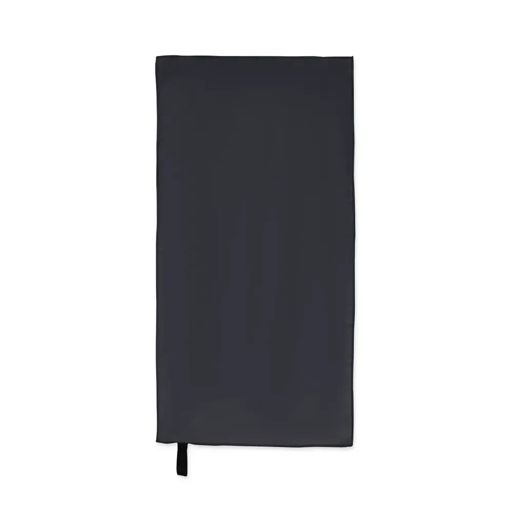 Toalha fitness personalizada de secagem rápida, cor preto